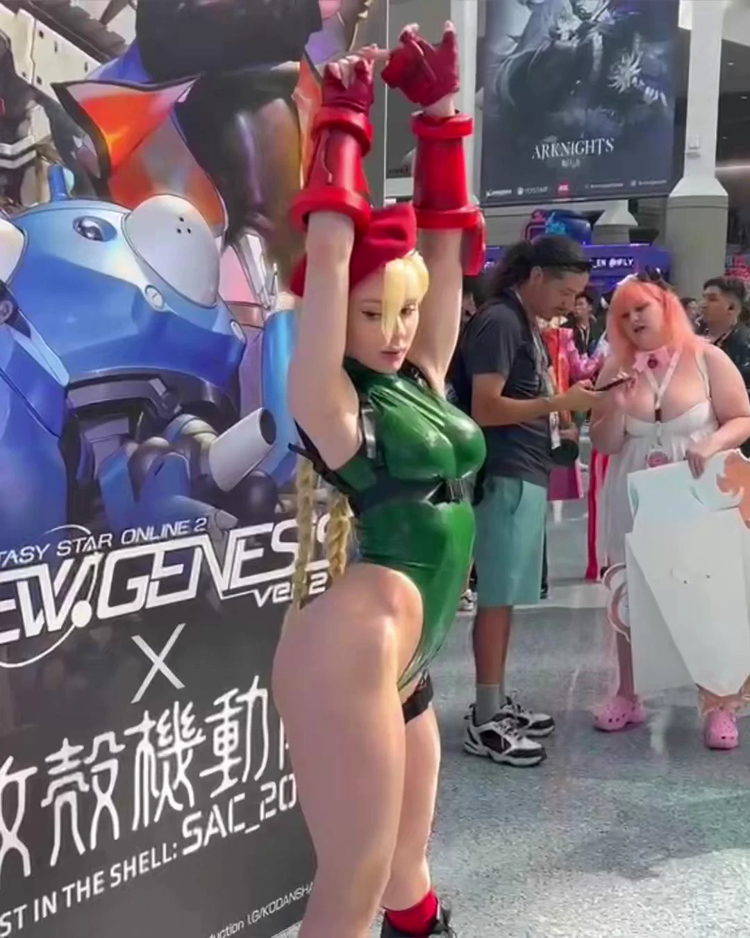 finally got to cosplay my fave :)Cammy White from @StreetFighter https://t.co/5PBZz28bqE