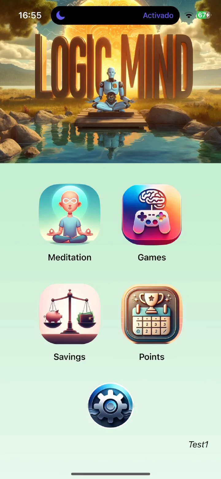 **LOGIC MIND** 🧘‍♀️ Meditate your way with the only 100% customizable app. ✔️ Tailored meditation guides. ✔️ Logic games for your mind. ✔️ Smart expense management. 🏆 Earn scores and trophies to stay motivated. Free for iOS &amp; Android 📱 https://t.co/YS95ANJOnX https://t.co/fRznTlISNO