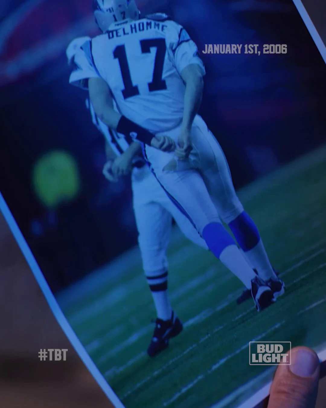 Remember when Jake split his pants and the Panthers still put up 44 points? @budlight | #TBT https://t.co/qnrsNZgZ2g