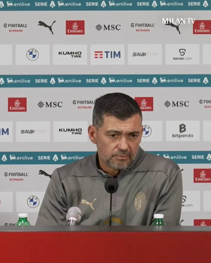 🎙️ Head coach Sérgio Conceição on...💪 Momentum🧠 Mindset🧱 Foundations#MilanCagliari #SempreMilan https://t.co/pnmsTLVtXM