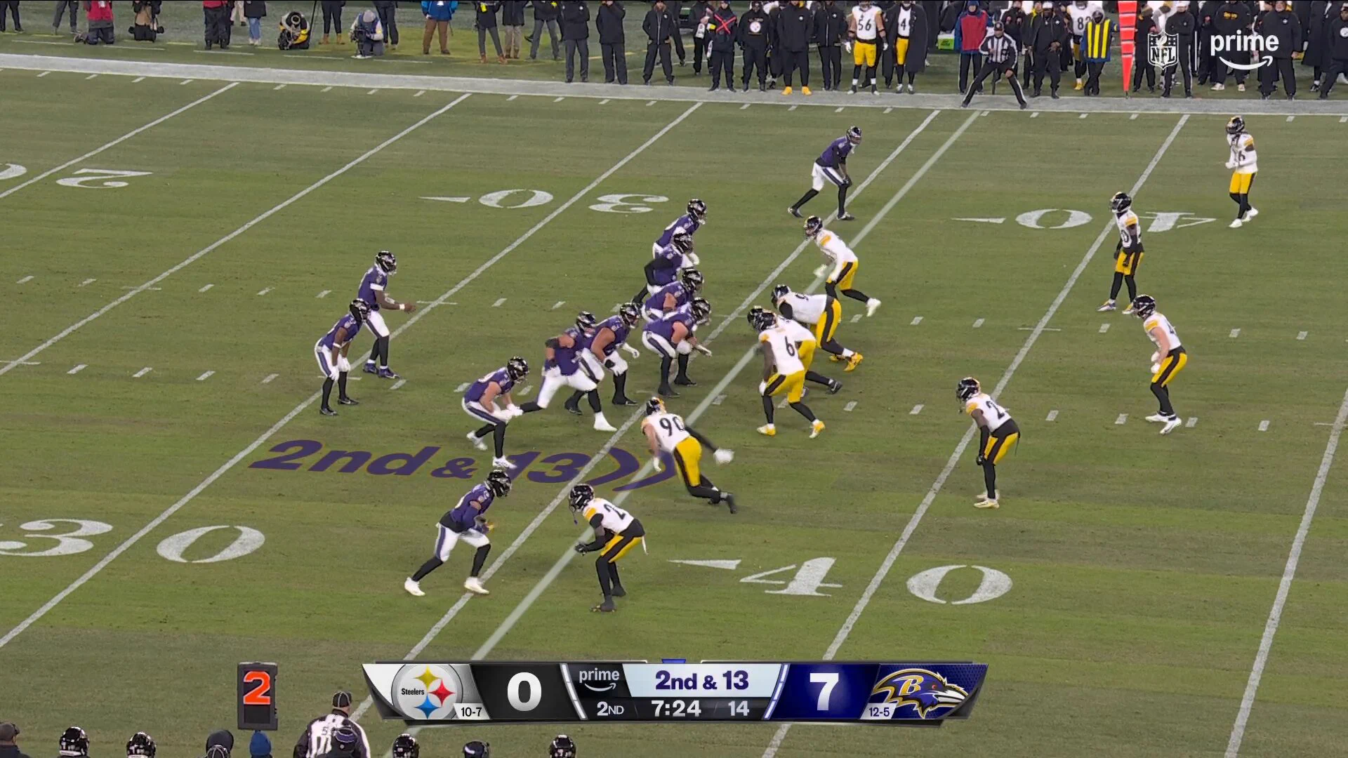 LaDangerous with his legs #PITvsBAL on Prime VideoAlso streaming on #NFLPlus https://t.co/tfrIRmcUkZ