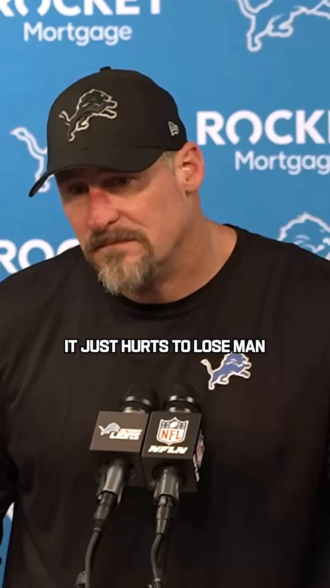 Dan Campbell reflects after the Lions Divisional Round loss 💙 https://t.co/u78g9My2wj