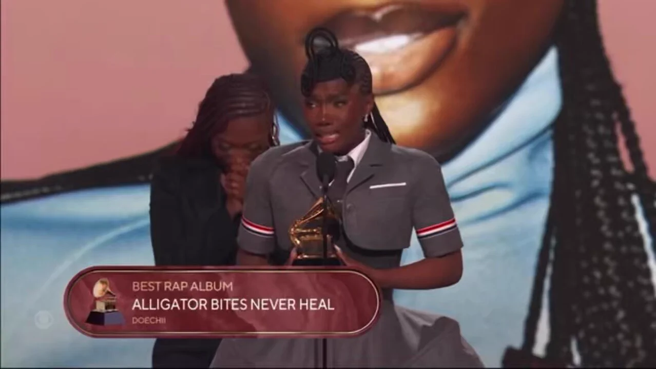 Doechii’s #Grammys acceptance speech for winning Best Rap Album 🤎 https://t.co/N1Hy9Dhx1y