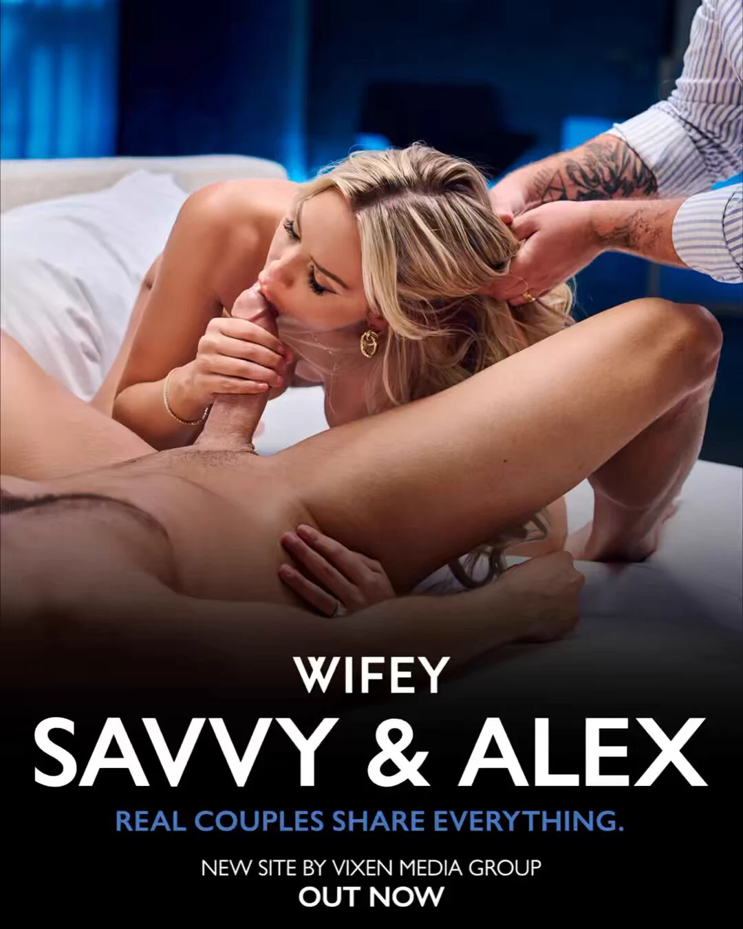 our debut scene for WIFEY is live and FREE on their website right now!! Go watch it if you wanna learn a little bit more about us and watch me take a huge facial in front of my hubby 🤭 @wifeyupdates @DanDamageX https://t.co/xV7SYgwAzA
