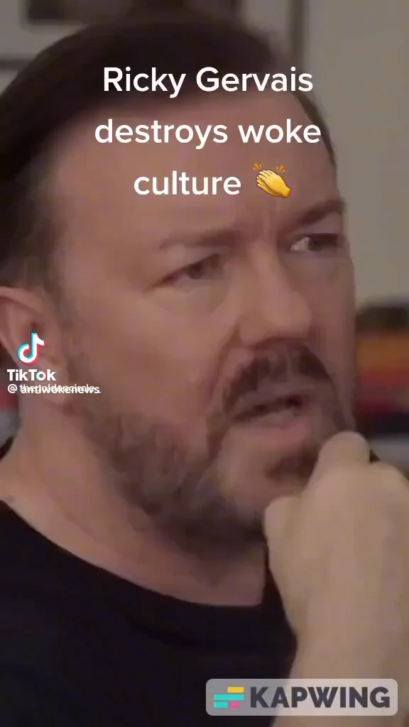 Ricky Gervais destroys woke culture: “How arrogant are you to think that you deserve to go through life with no one saying anything that you don’t agree with or like.” https://t.co/3k8TKGQPJr