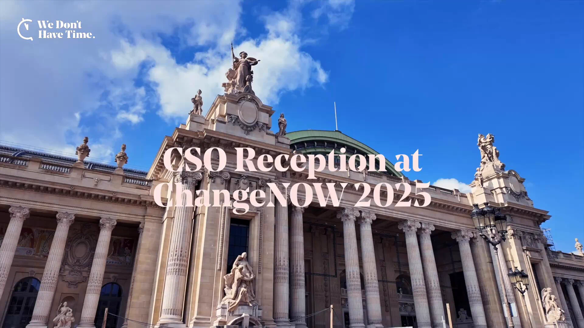 "All the small changes that you make in the context of your work can make a big difference, and that's the shift of narrative we need." 💪Check out this highlights video from the CSO Reception at #ChangeNOW2025. Watch more: https://t.co/tNpP1DfUnY#makesciencegreatagain https://t.co/MNUm8M2Jhb