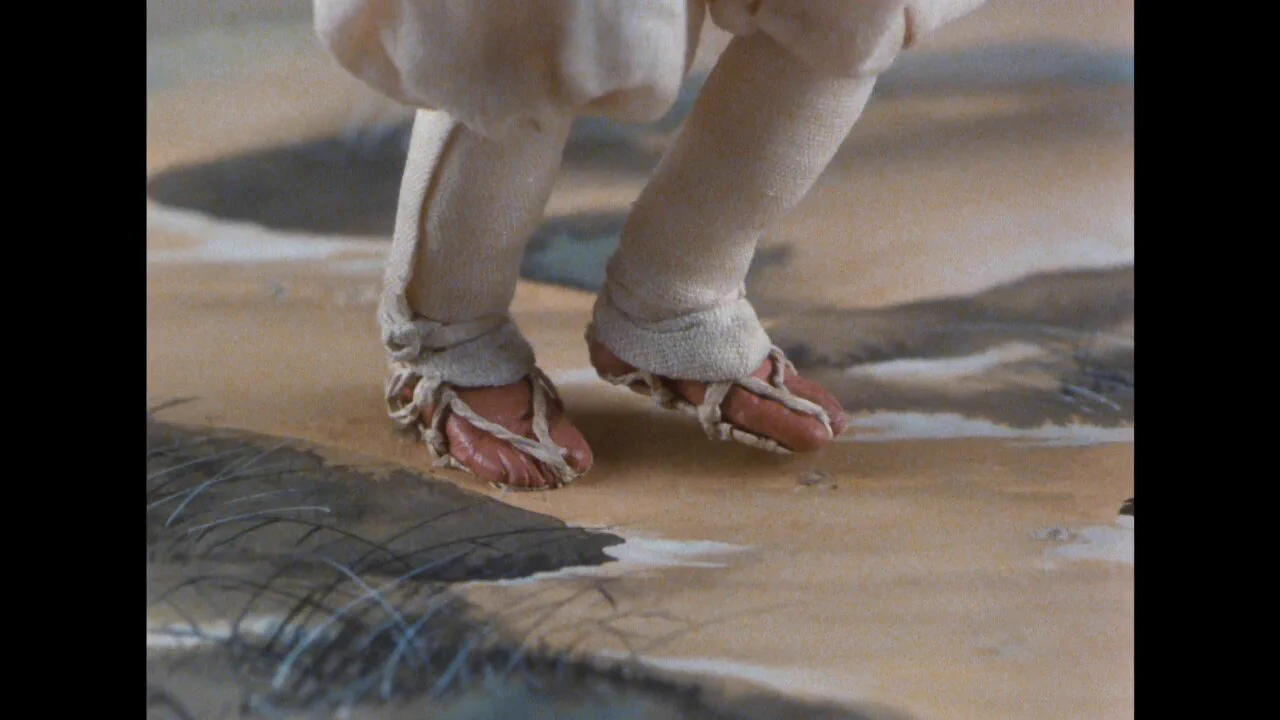 From: House of Flame (1979), dir. Kihachiro Kawamoto, Kawamoto ProductionThis film is a slow, meditative masterwork -- it really deserves to be seen in full https://t.co/wOua4xT6Eg