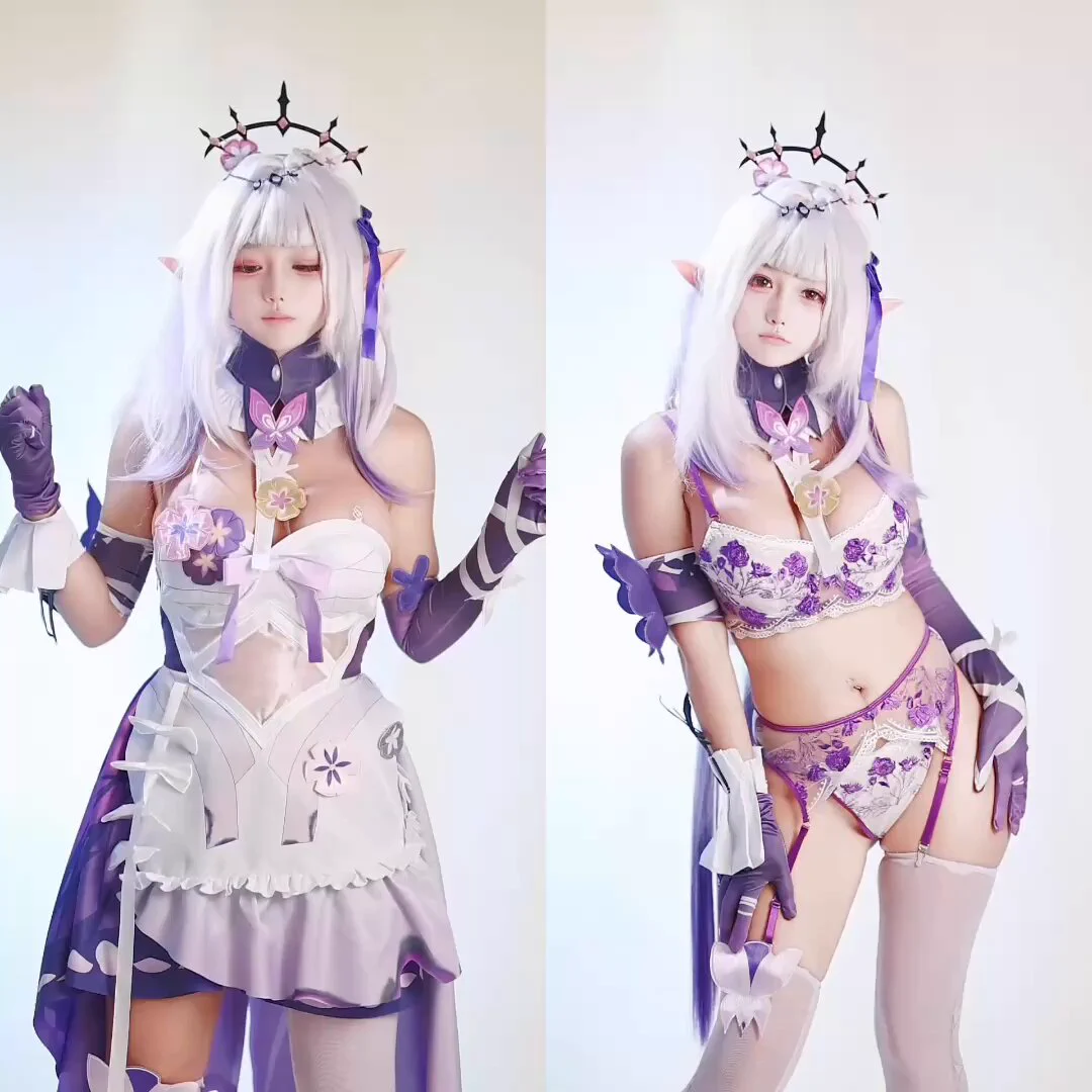 🦋@Xiaoxiaofoer @Toukayuan @MitsumeDoji #抖音舞 #反差舞 #抖音舞蹈 #TikToker #cosplay #崩坏星穹铁道 #瑕蝶 https://t.co/kLCYiVm62J