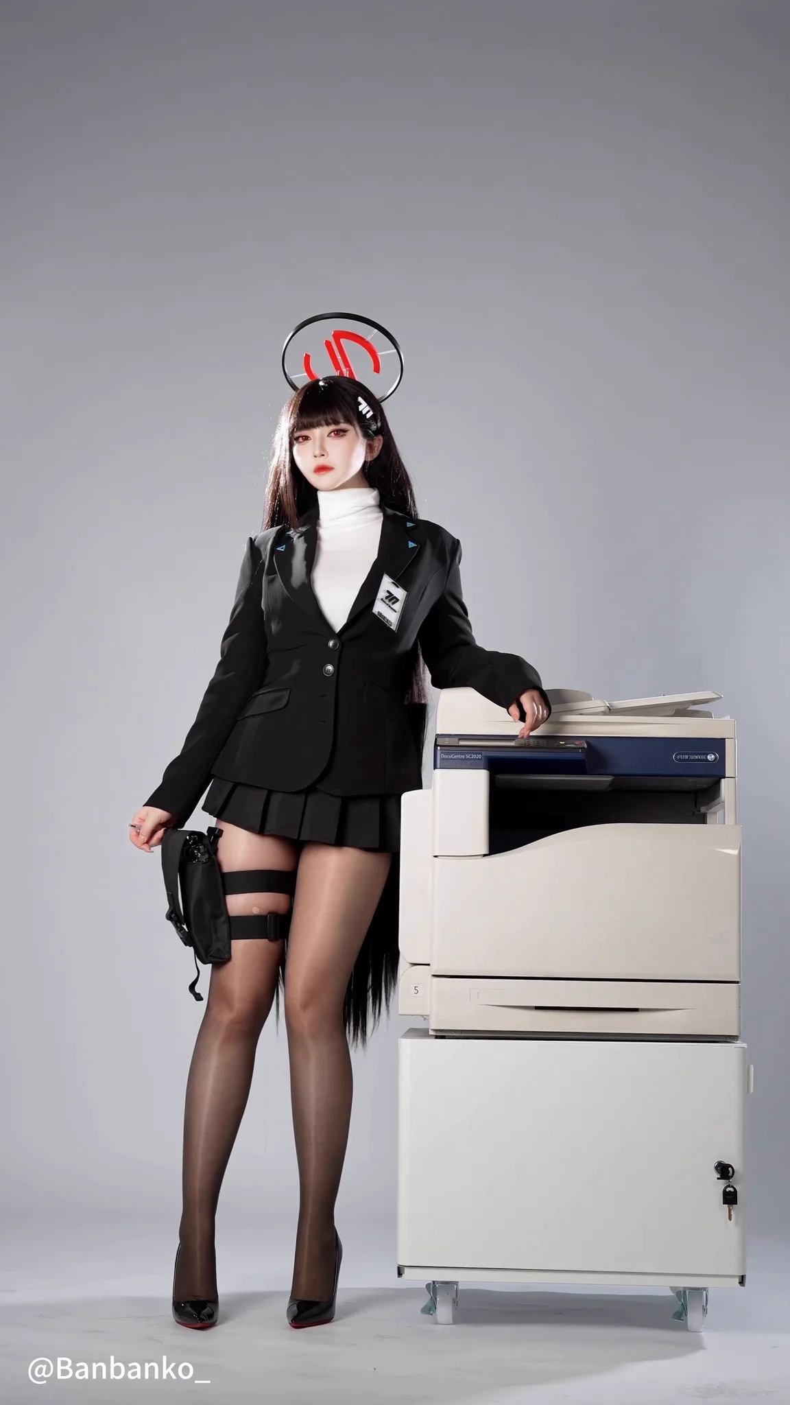 莉音Rio🖤#調月リオ #ブルアカ #BlueArchive #碧蓝档案 https://t.co/DSZRyT8Rmt