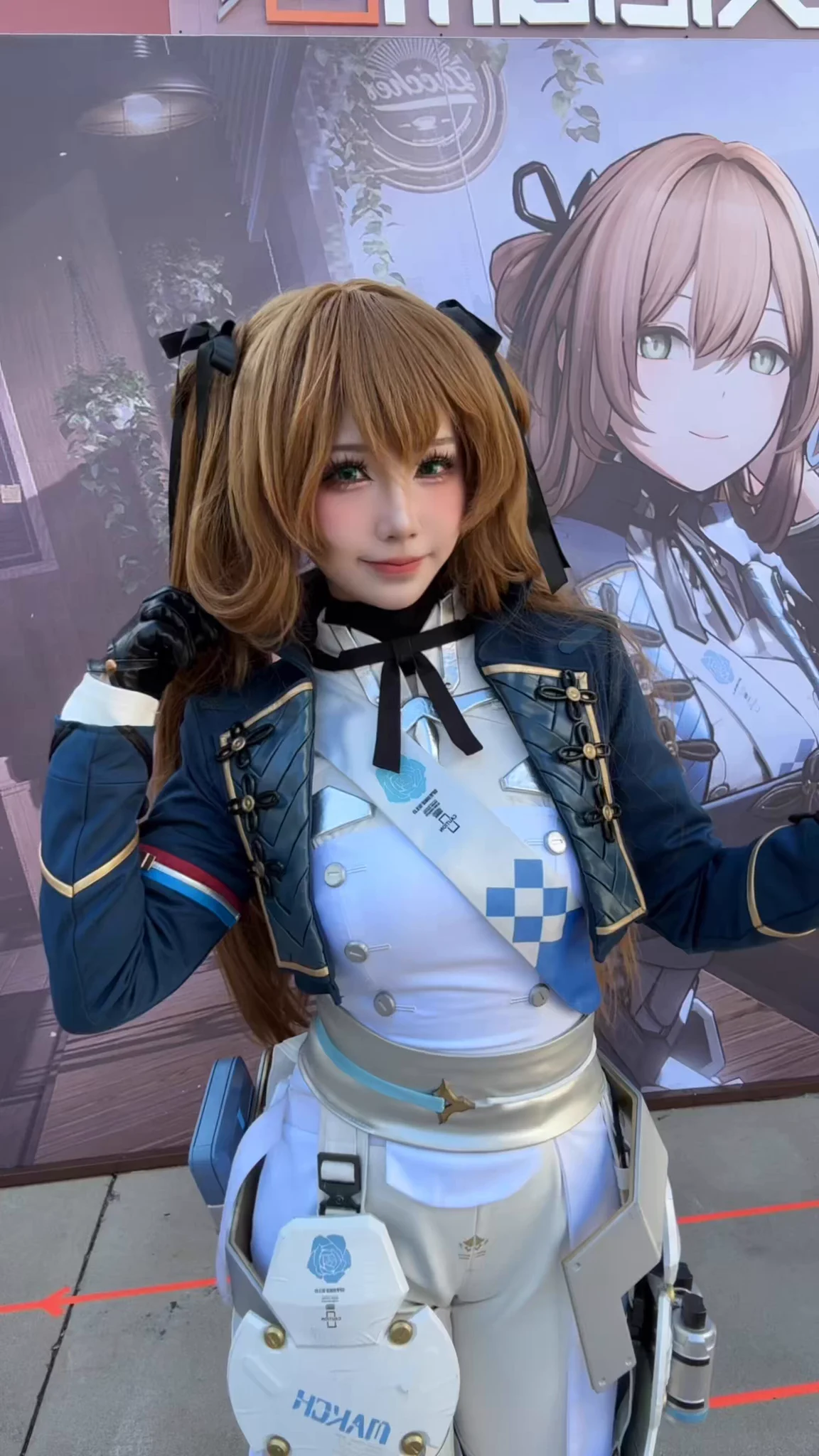 Do I look like the Springfield you’d want by your side, Commander? 💛 The latest update just dropped — I’ve been waiting for you. 
#GirlsFrontline2Exilium #gfl2exilium #Springfield #AX2025 #AnimeExpo #cosplay https://t.co/mHpJWifnLt