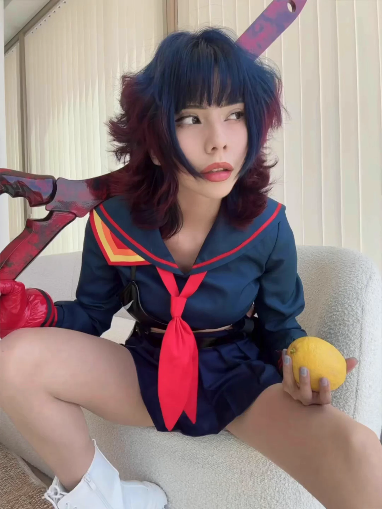 my ryuko matoi cosplay https://t.co/9pFWNXlAKB