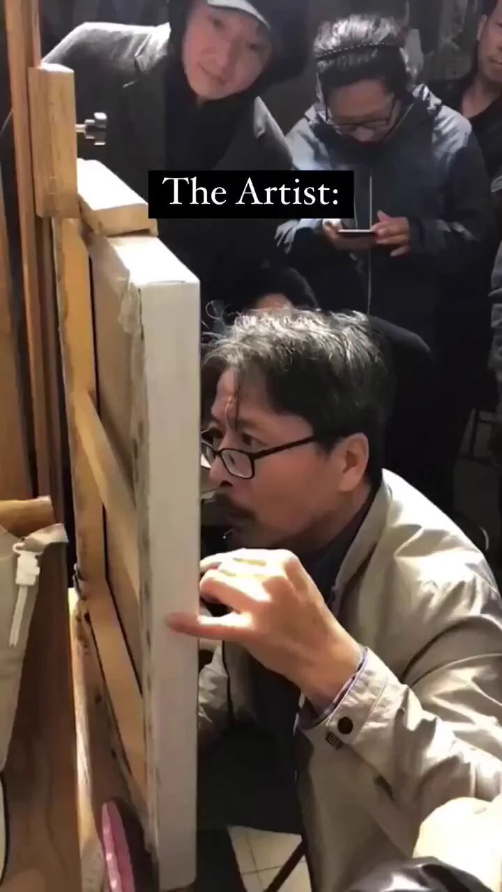Leng Jun's 2004 oil painting is considered by many experts to be 'the painting that surpassed the Mona Lisa' and one of the most hyperrealistic works ever created! https://t.co/osocfvPgoA