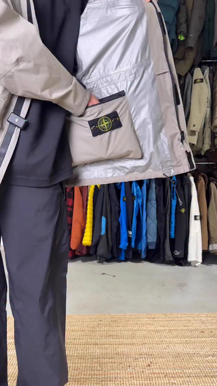 A waterproof jacket with built-in trousers

 https://t.co/d84yJxLExh