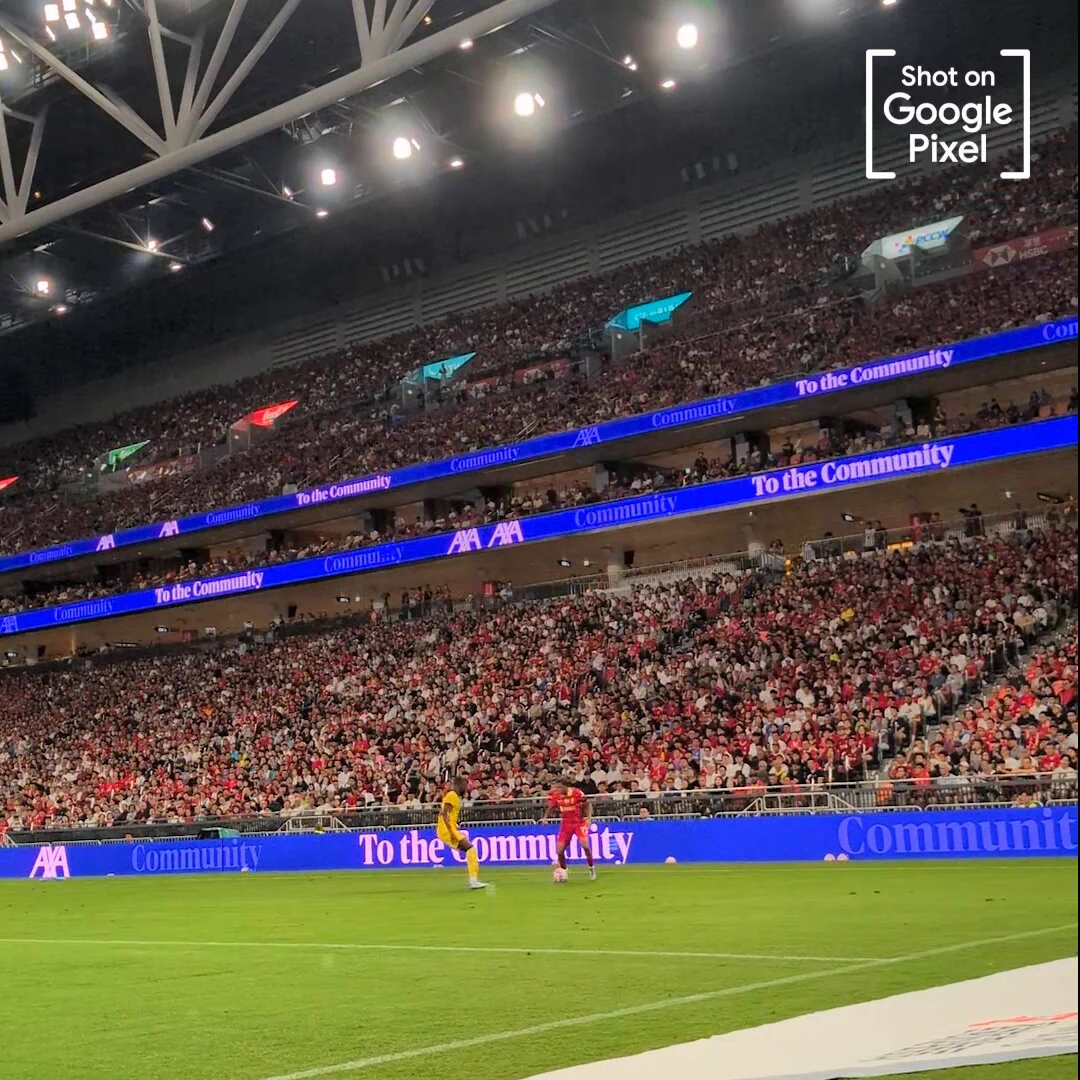 The pitchside views of Szobo's strike 🚀

#TeamPixel | #Ad https://t.co/mw1b2H00la