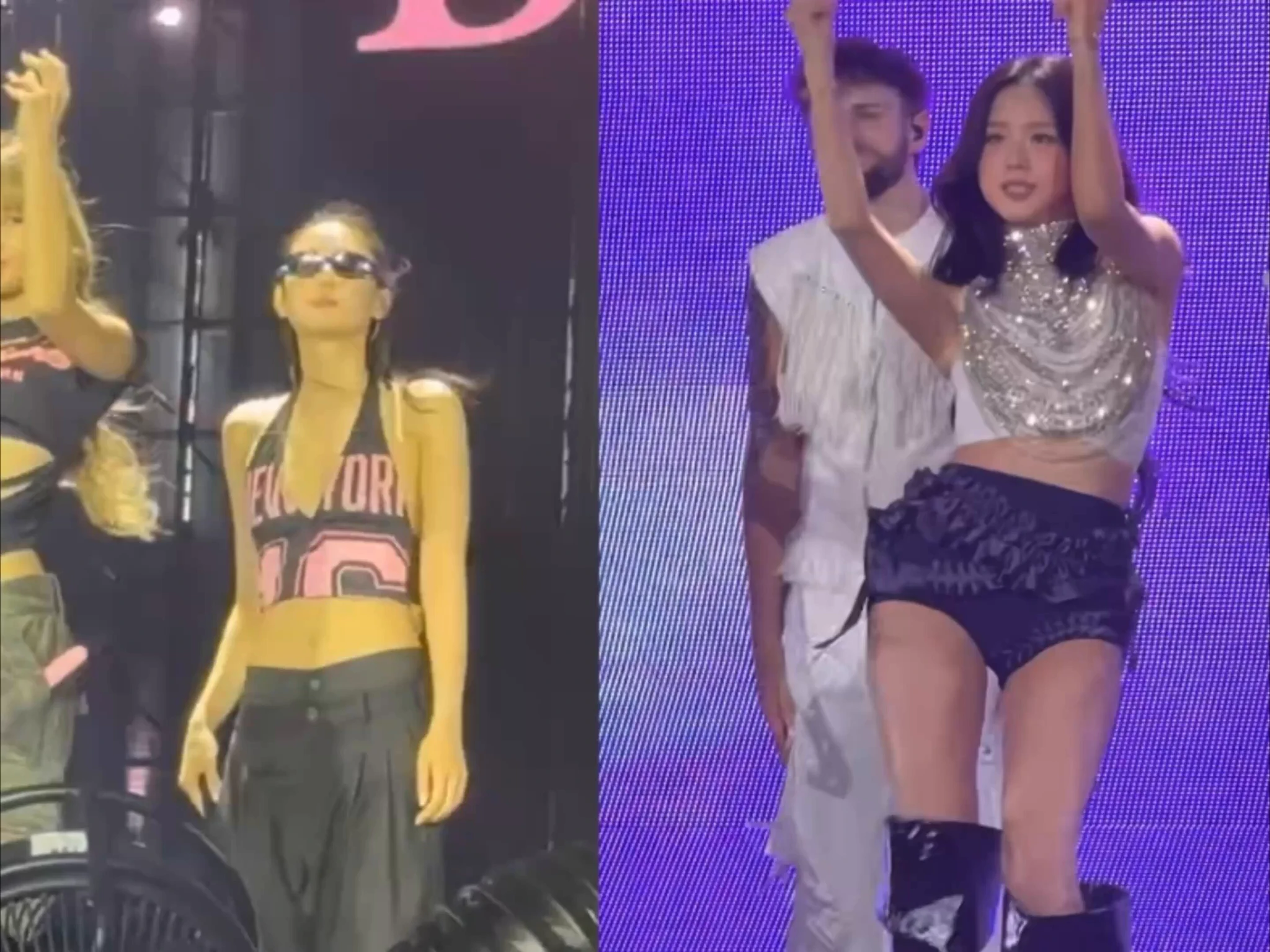 jennie was doing the same choreo as the male backup dancers, and she did it right. https://t.co/qLwqLqaJOF