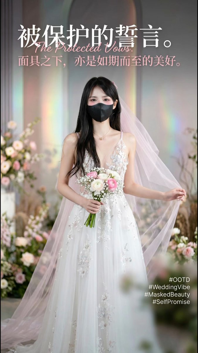 今天不是新娘
只是借来一层白
走近一点
你会发现它不只是柔软
✿◕ ‿ ◕✿ ✿◠‿◠✿ ✿◡‿◡✿
✪@sktwober ✪ @sktwobba
✪@sktworel   ✪ @sktwolris https://t.co/DQ5GwBK7NJ