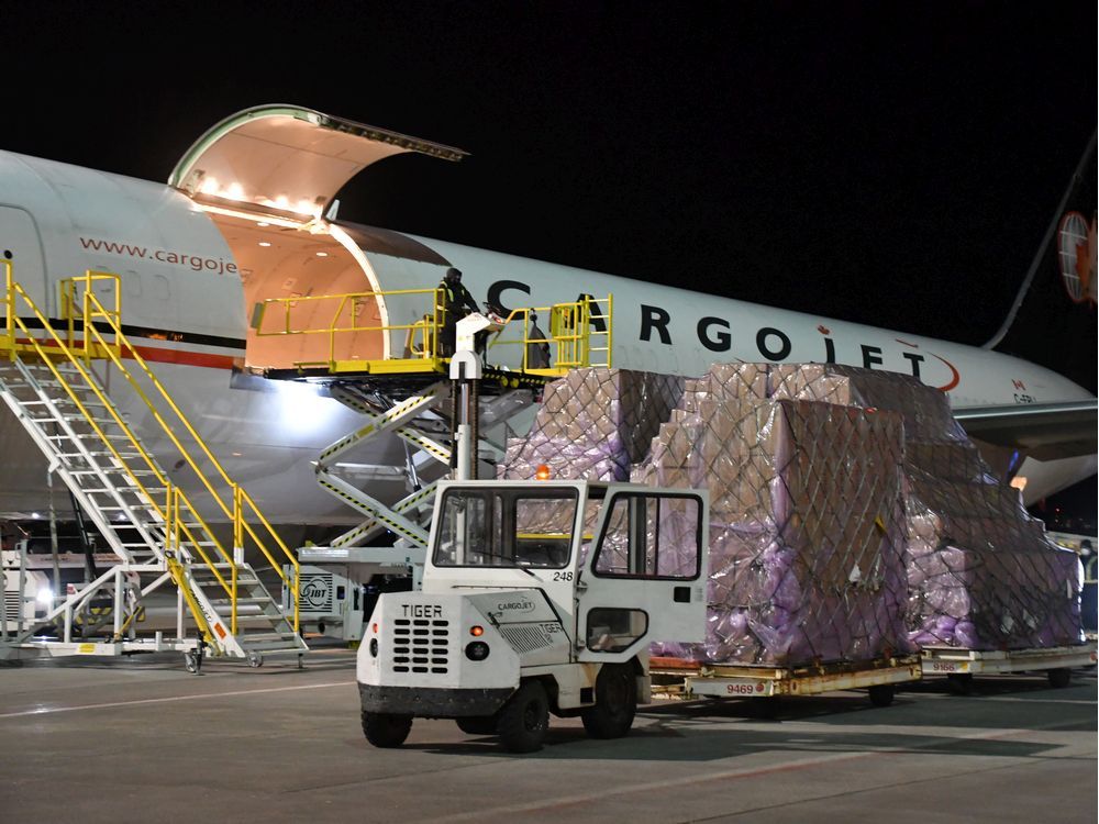 COVID-19: 80,000 pounds of protective gear arrives in Edmonton from China

#yeg #COVID19AB 
 https://t.co/lIb350dX1r