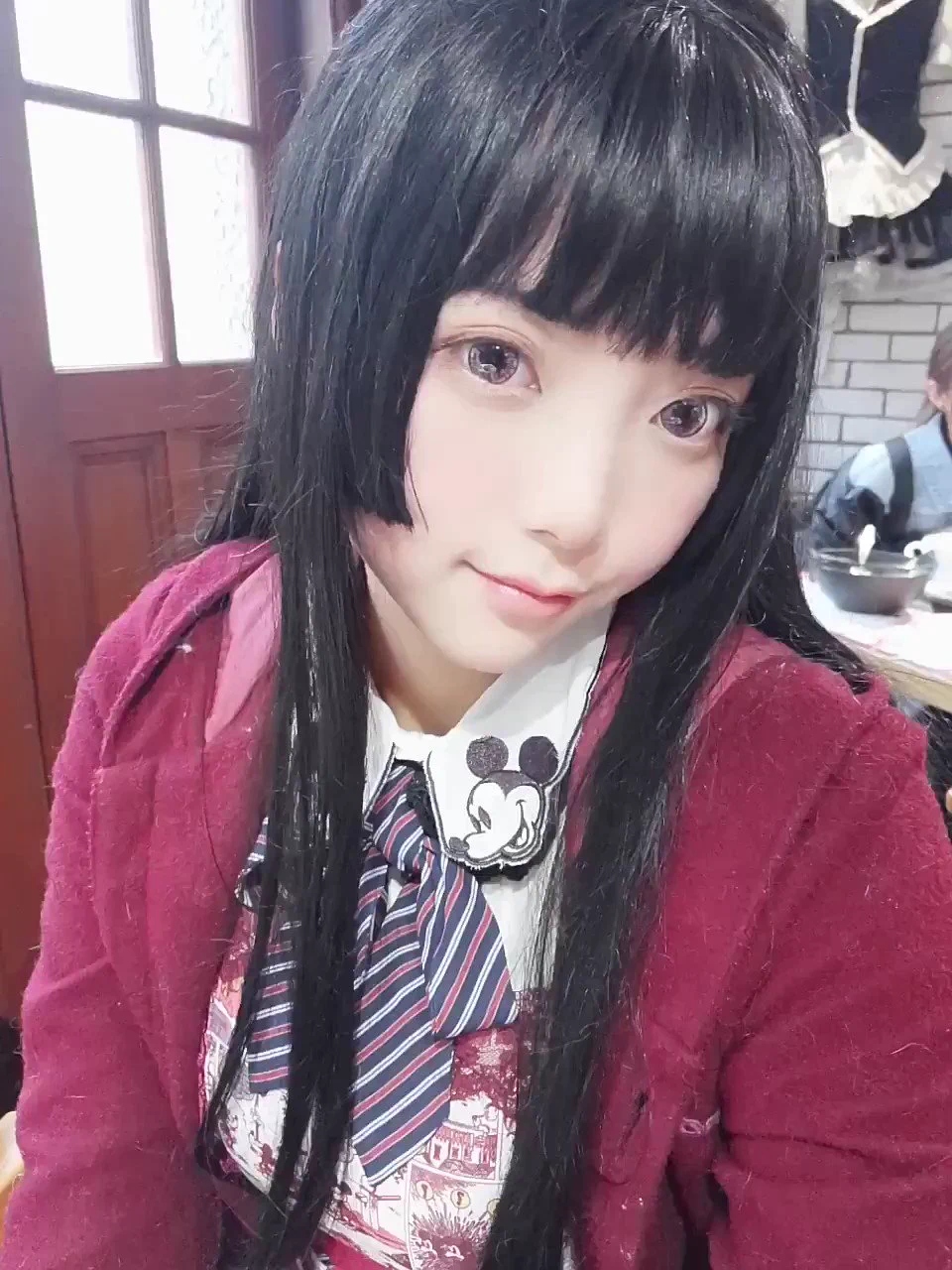 羡慕美少女们有头发有刘海(ಥ_ಥ)我只能带个假发OTTTTX https://t.co/hfdcZxvQEi