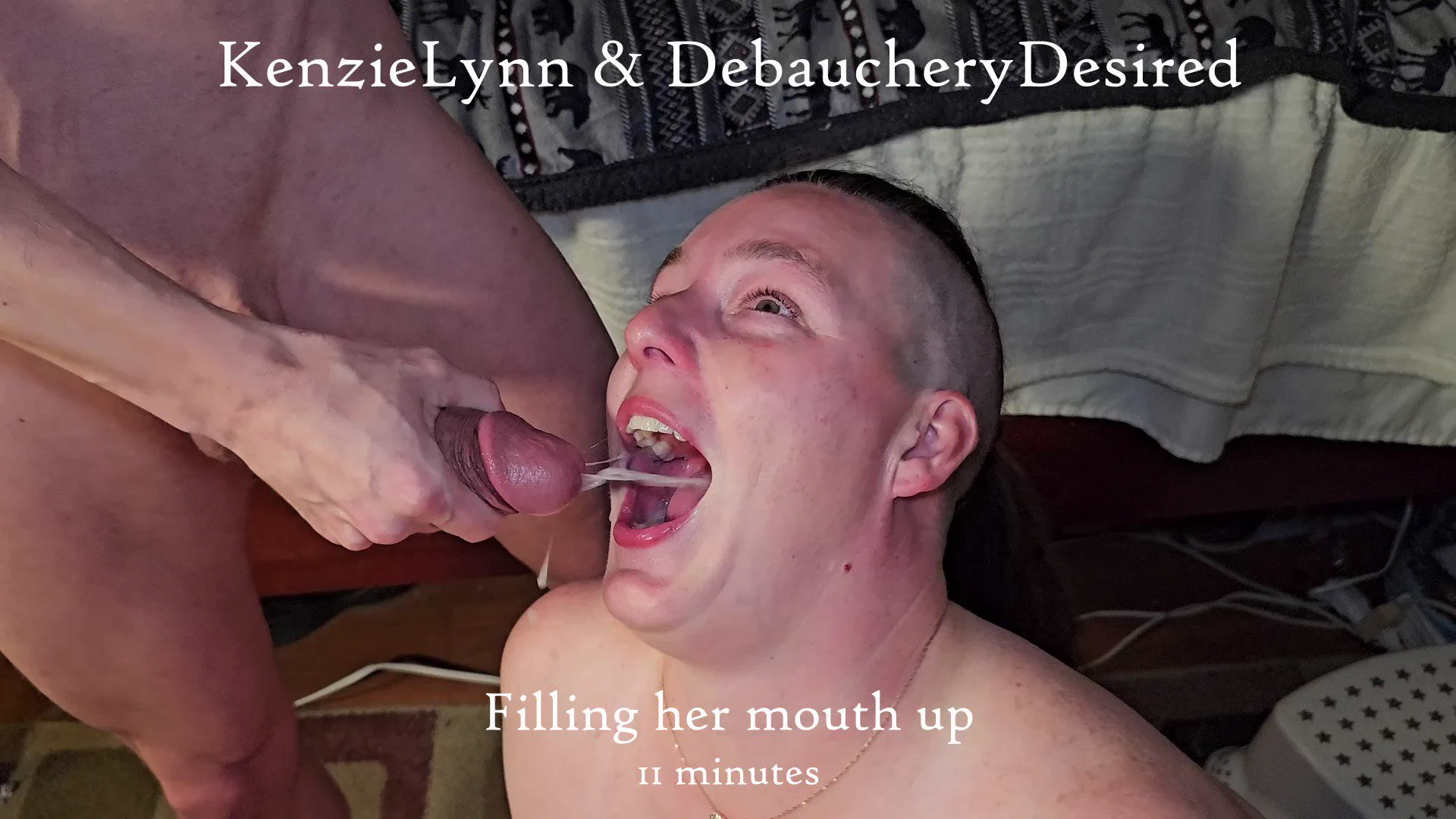 I’ve been getting a lot of requests to have an entire cum shot in a girls mouth and I thought who loves cum more than @KenzieLynn87? So after some amazing deepthroat, I filled her mouth up. She was in her happy place playing with it and cleaning up what dripped down to her massive tits!Full Video: https://t.co/o3PZazGPKQ