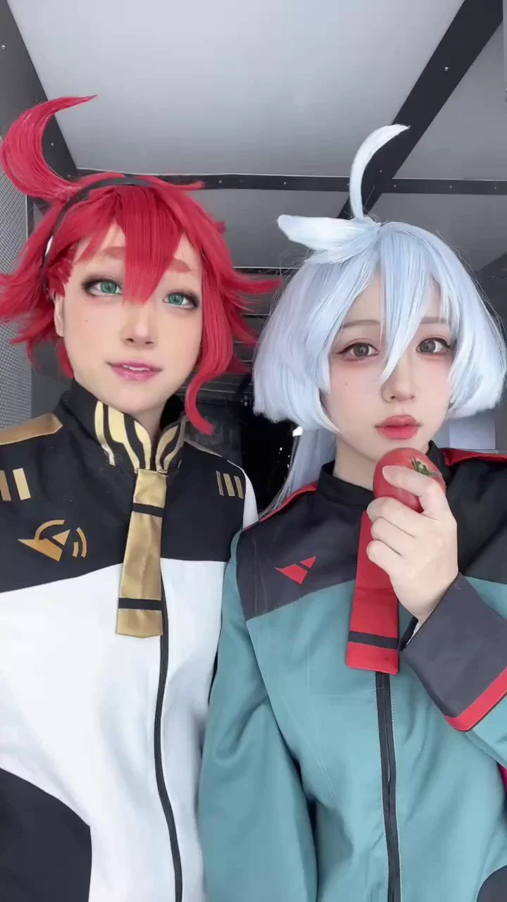「コスプレ反転注意」今日は旧暦の七夕らしいよ！スレッタ/私ミオリネ/@chihiro_changTW https://t.co/45G8wx1SSi