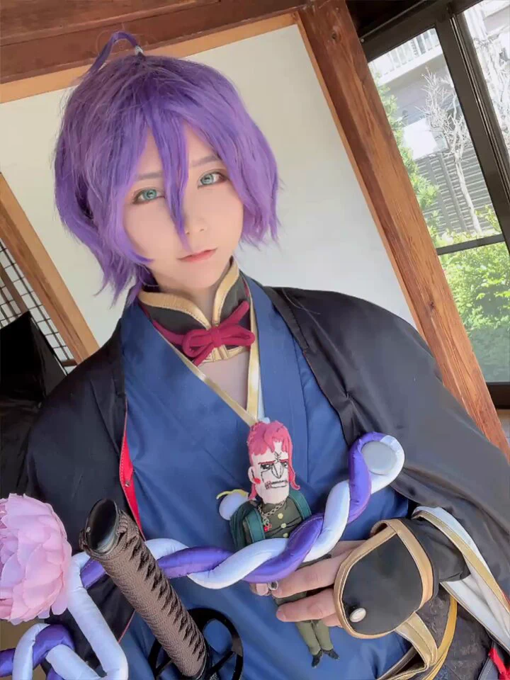 明日アコスタに歌仙兼定の装いでおります😆！あわせ楽しみ〜！😆 https://t.co/fIpJ6ppNDV