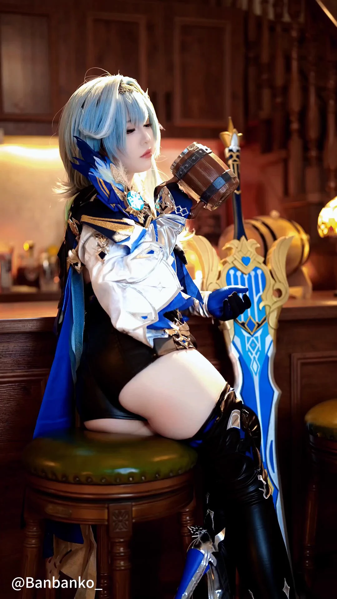 你愿意和我拼桌吗？🍺💤#Eula #優菈 #原神 #GenshinImpact https://t.co/oMATiIVScl