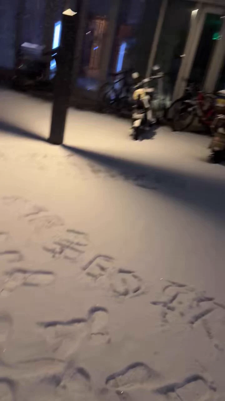 呜呜呜去年的北京初雪❄️好怀念🤔第一次看到雪😭当时发现一个入门好久的老板和我住同一个小区 都在泰禾诶有时候感觉缘分好奇妙哦也许不经意间的路过旁边那个人就是我或者你早已认识我了 ？🥶🥶🤤 https://t.co/0WrJCGmd0U