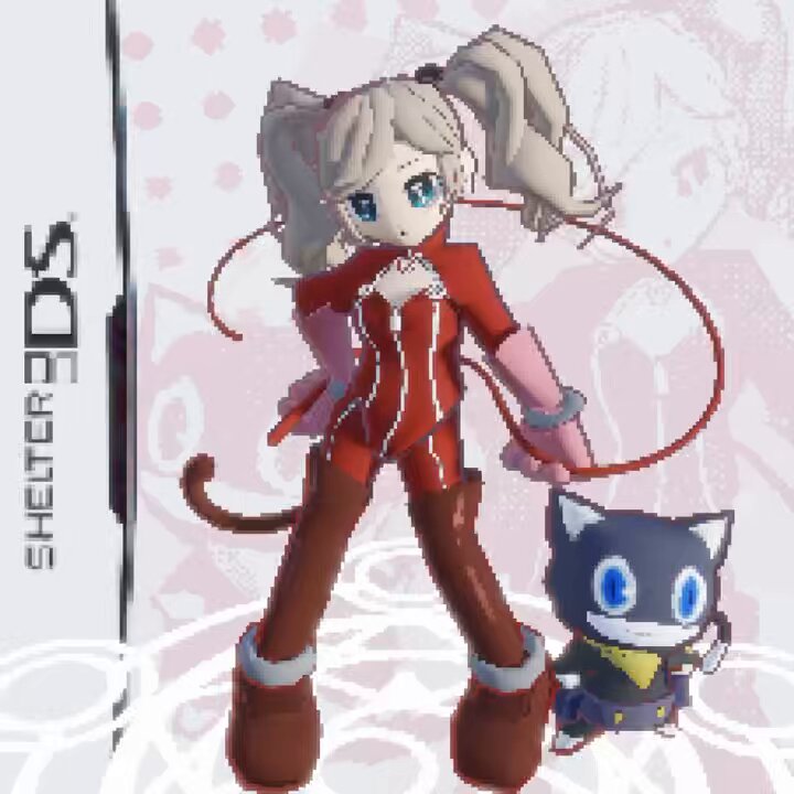 personaDS! ‧★⋆｡  panther &amp; mona https://t.co/5Rd8hUo3zk