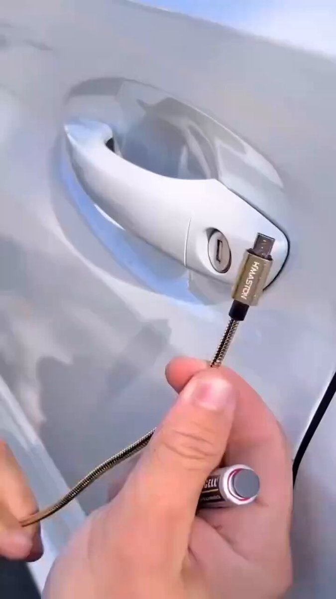 自己的车门被锁如何将其快速打开？ https://t.co/lJn8VumAky