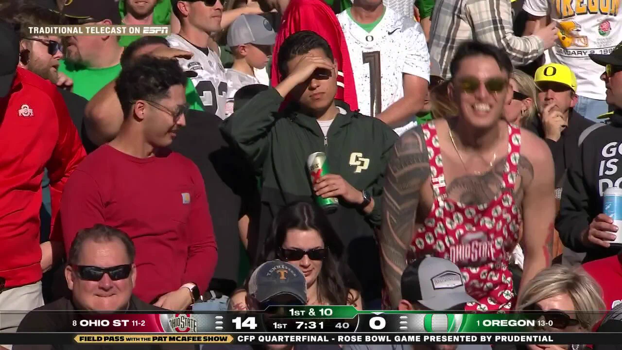 Classic Ohio FOLK #PMSCFPESPN2 https://t.co/OL21RoCiHj