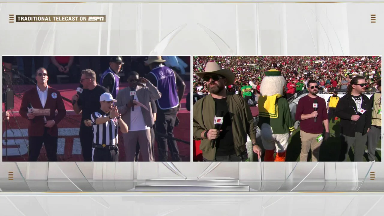 We have @TheOregonDuck with us.."He's very fresh because he hasn't done any pushups today" 😂😂 ~ @BostonConnr #PMSCFPESPN2 https://t.co/oaNk5GZZXw