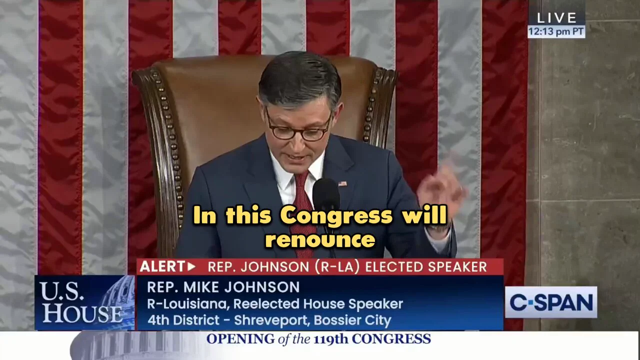 🚨 MIKE JOHNSON: Sealing the border and Deporting Illegals is “TOP PRIORITY”“In coordination with President Trump, this Congress will give our border and immigration enforcement agents the resources that they need to do their job.”Let’s see some action https://t.co/58hLmp0jro