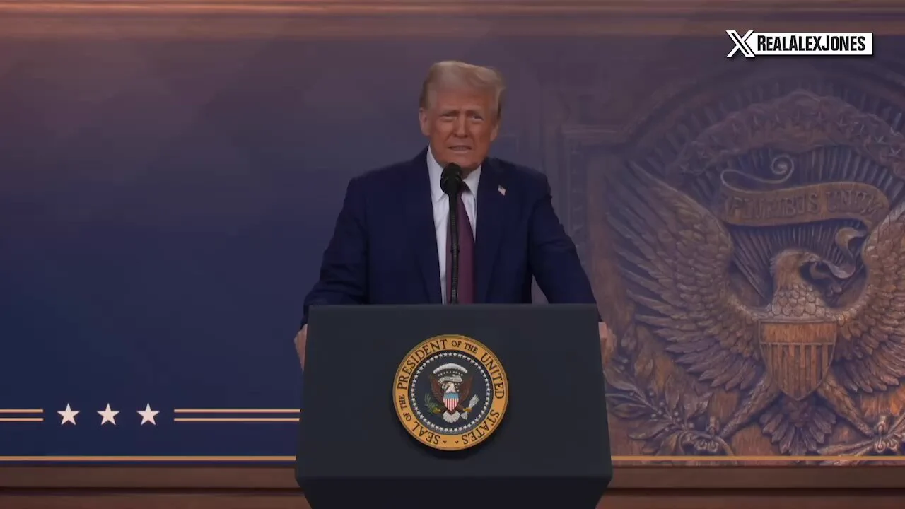 Trump Declares War On The NWO, Tells The DAVOS Elite That Their Anti Human Agenda Is Over And Proceeds To Talk About The Dismantling Of The Terrible Obama/Biden Regime AgendaWatch Our Lives Stream Alex Jones is Breaking It All Down https://t.co/CpvKIMSVQT https://t.co/ziO3Zw6MOL