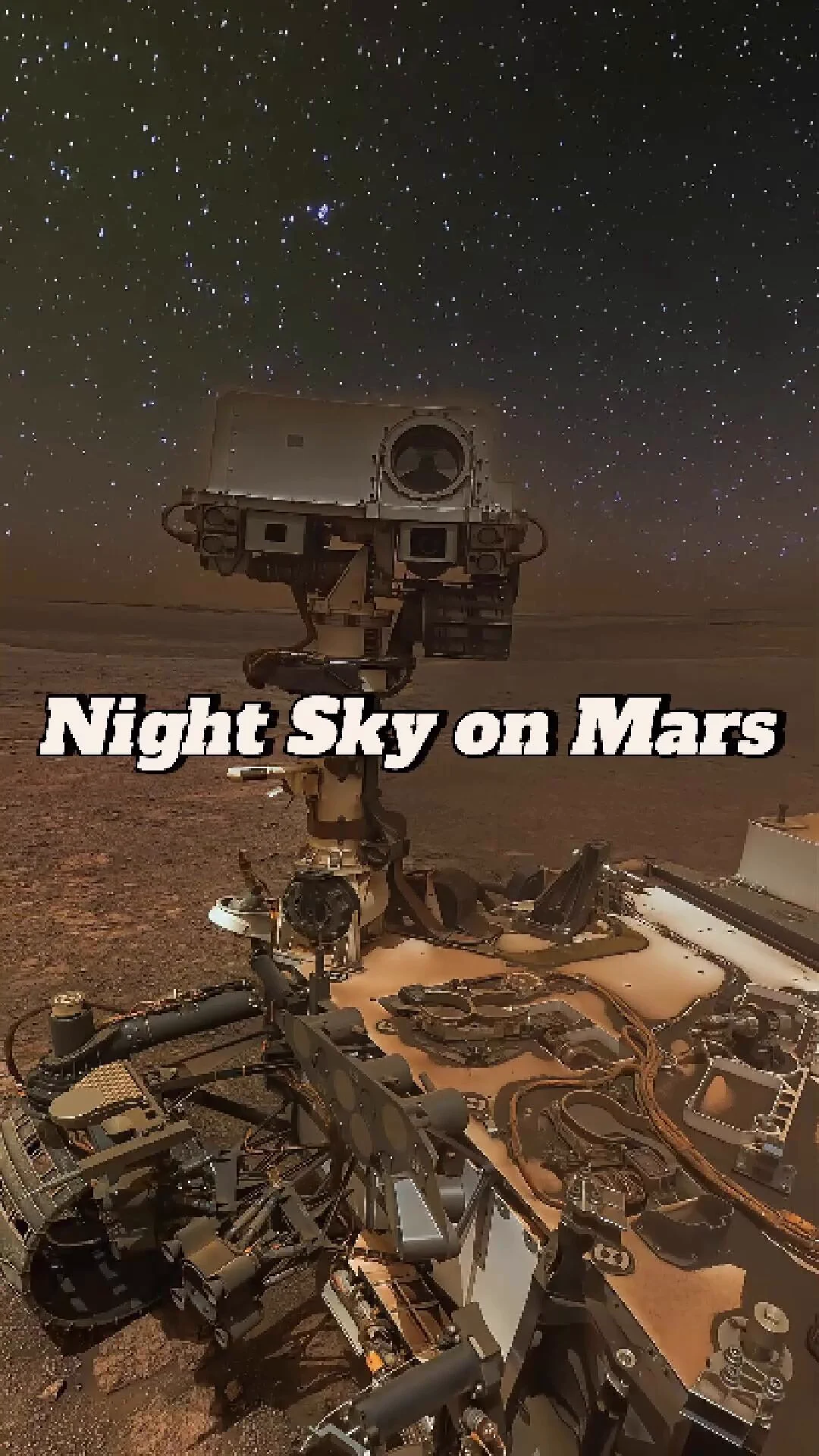 What the Night Sky on Mars may look like... https://t.co/L3eXX46l0z