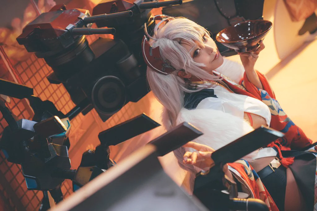 #アズールレーン  (⁎⁍̴̛ᴗ⁍̴̛⁎)cp23 《碧蓝航线》展台 欧根亲王·百花缭乱ver https://t.co/51nhLSlGFZ