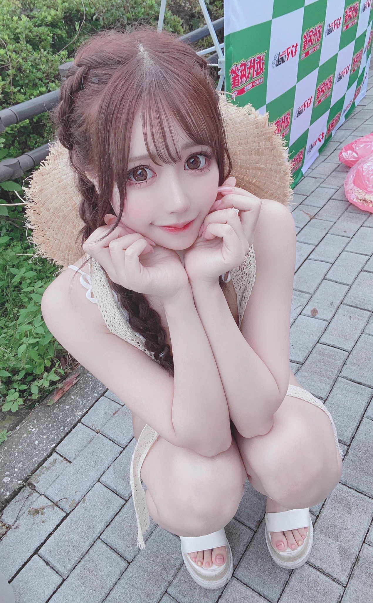 本日　#近代麻雀水着祭2021 にお越し頂きありがとうございました✨✨悪天候の中撮影して下さって本当にありがとうございます😭✨風邪引かないように皆あったかくして早めに寝てね〜🥺私も家に着いたら速攻お風呂入って寝ます😪 https://t.co/GdZlx5GwYV