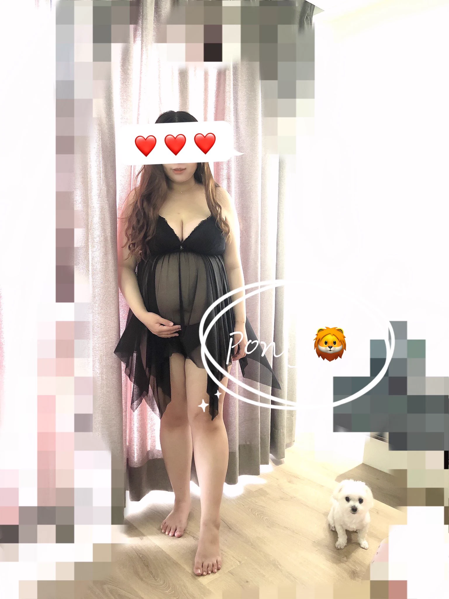 今天買了新睡衣覺得這款式好仙～～好適合拍孕婦婚紗啊🥰🥰請隊友用手機幫我在窗邊簡單拍一下 自己覺得好像還挺美的😝😝不曉得大家覺得呢？ https://t.co/aX2J7zykEL