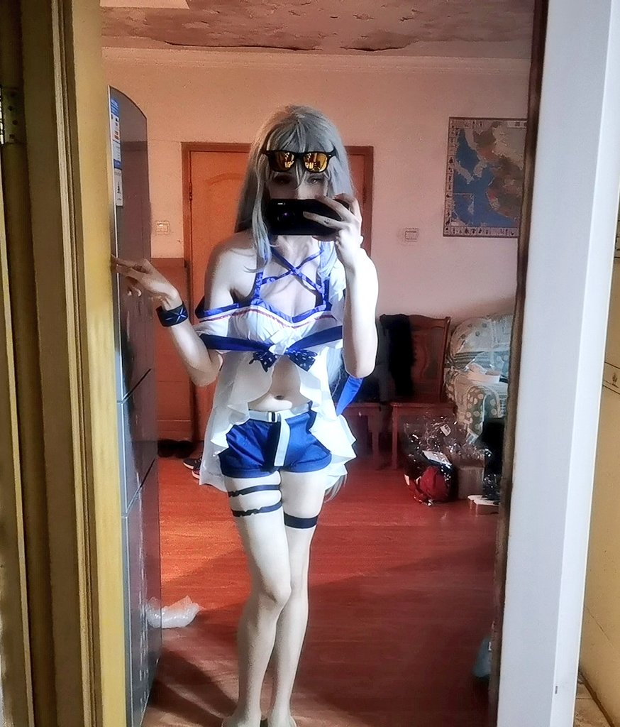 千辛万苦也还能挤出来点嘛（帽子自己搓的害没做完） https://t.co/wOH1Ozbpuz