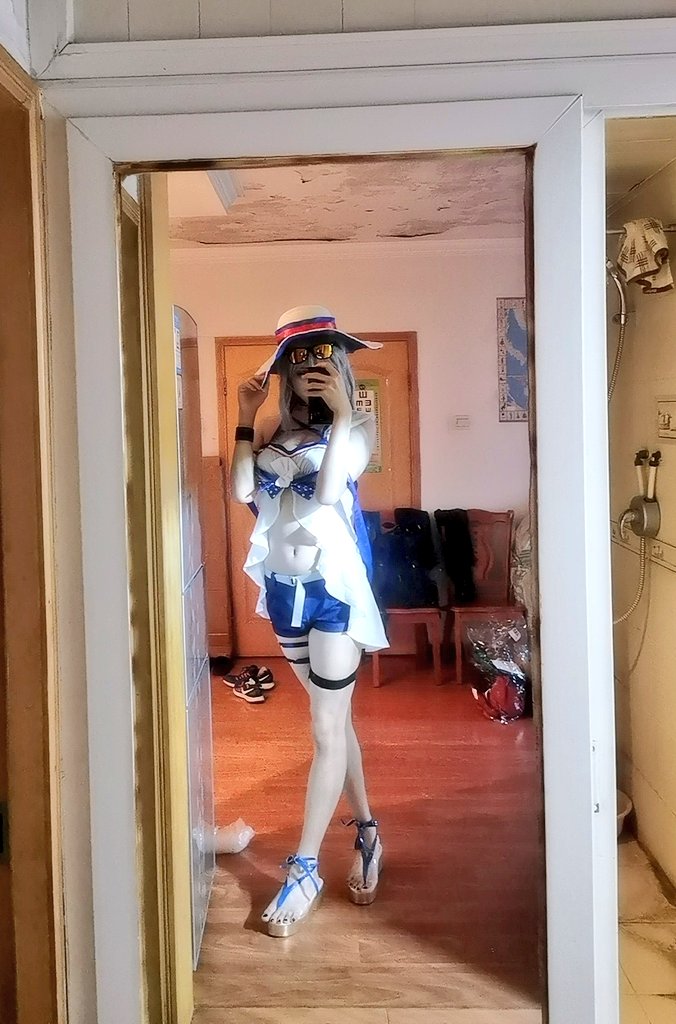 千辛万苦也还能挤出来点嘛（帽子自己搓的害没做完） https://t.co/wOH1Ozbpuz