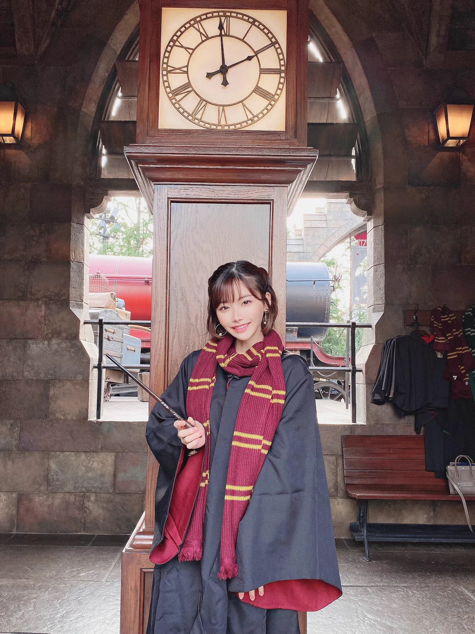 魔法学校入学！🎓🤓 #1年前の写真 https://t.co/pahCybtWBH