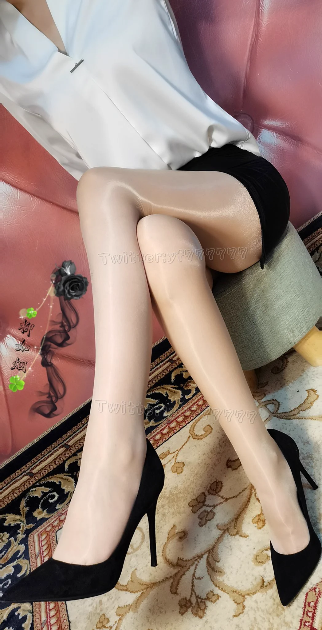 风华笔墨，后庭尘埃。便天光云影，不与徘徊。纵三千里河山，亦四十年蓬莱。青丝染霜，镜鸾沉彩。@0zitong_0 抚系列 #九尾紫瞳 https://t.co/RpbTOHrwTw