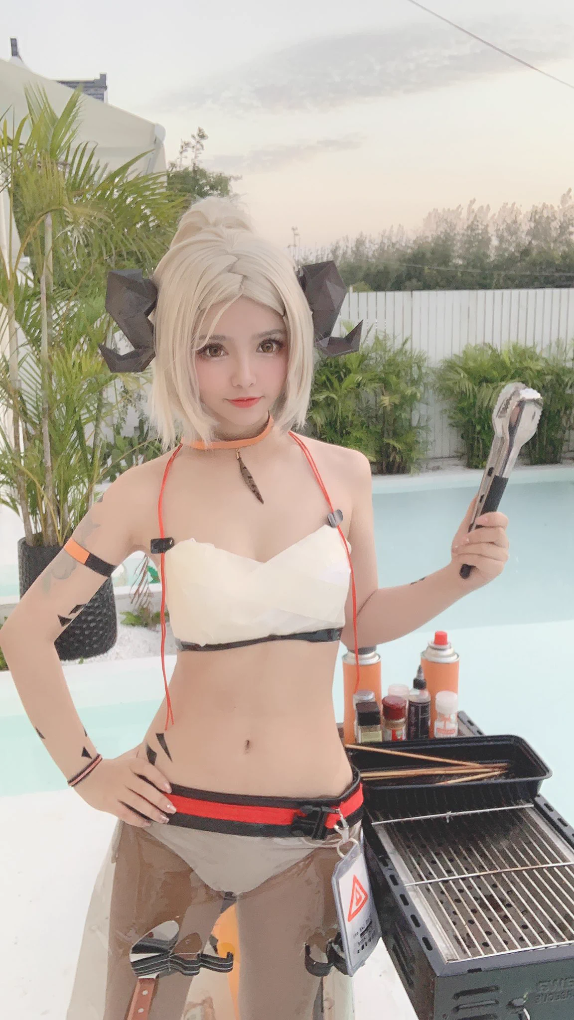 #cosplay 焼肉できましたよ！食べに来て https://t.co/D9MAfyuGAj
