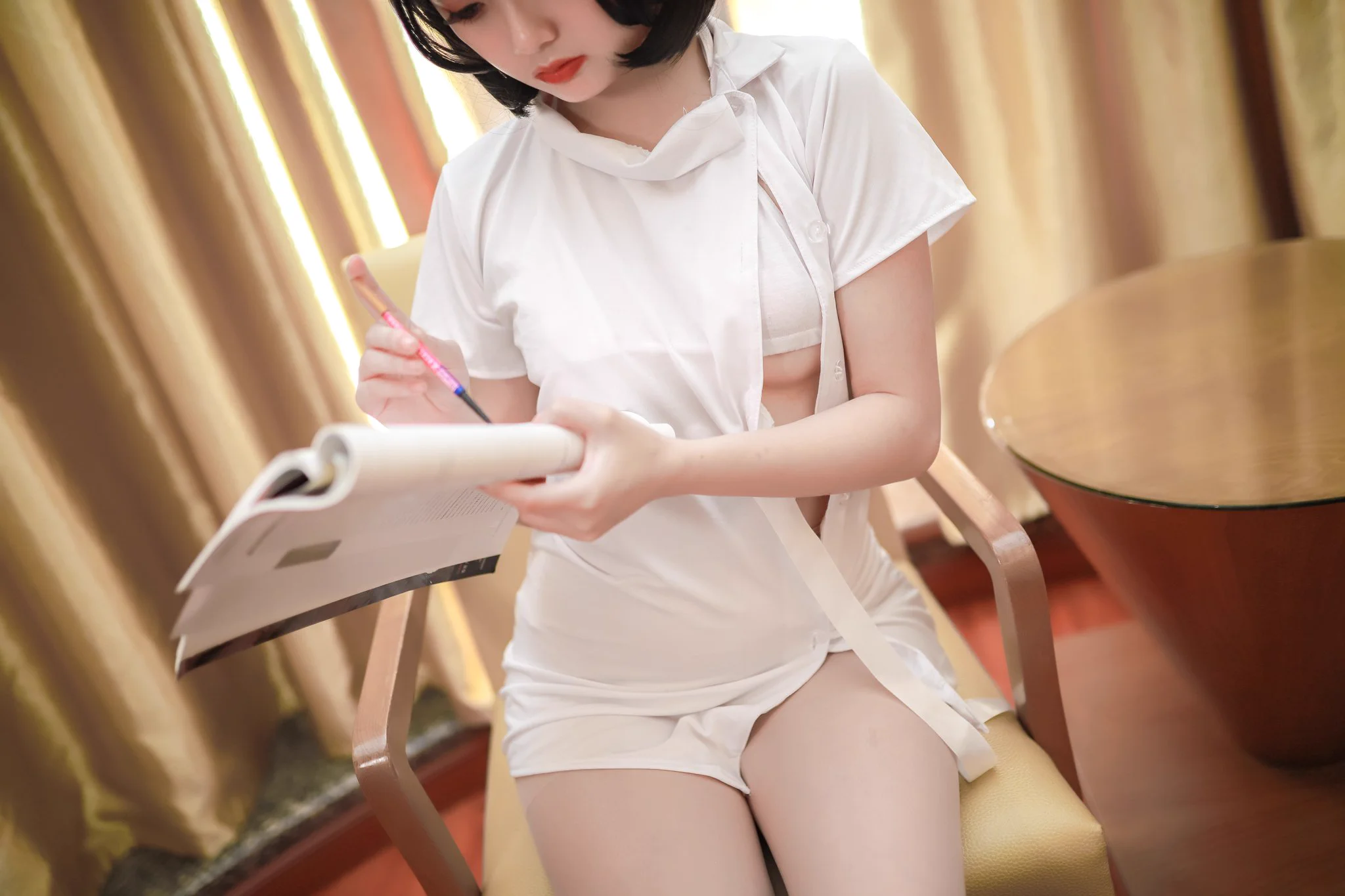 感觉你有点发烧?#护士 #制服 #小姐姐 #美少女 #肉丝 #二次元 #cosplay https://t.co/4GfKDcKLf4