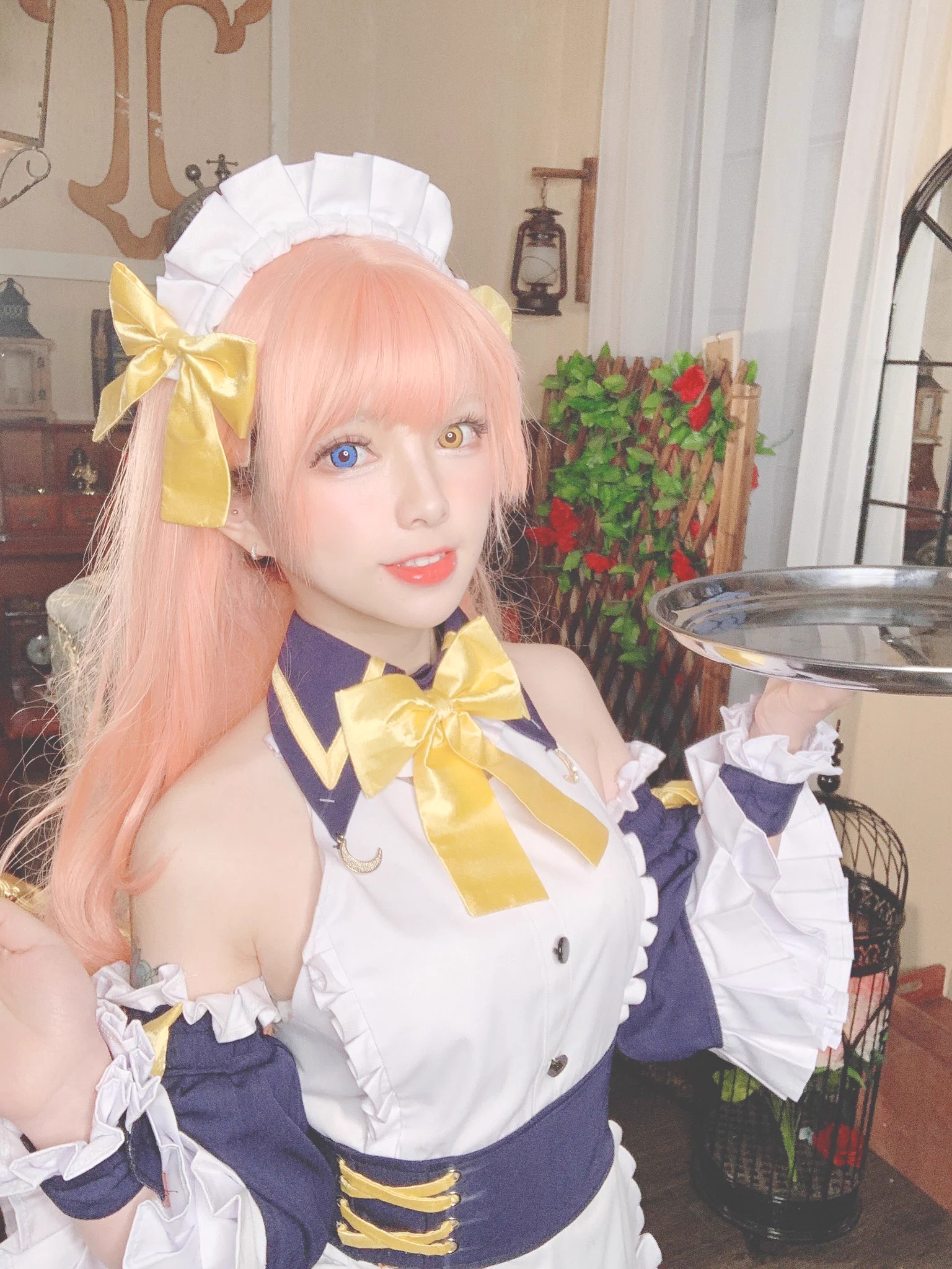 #cosplay 新年最初のコス、頑張りましょう！ https://t.co/pFkAZAN1ry