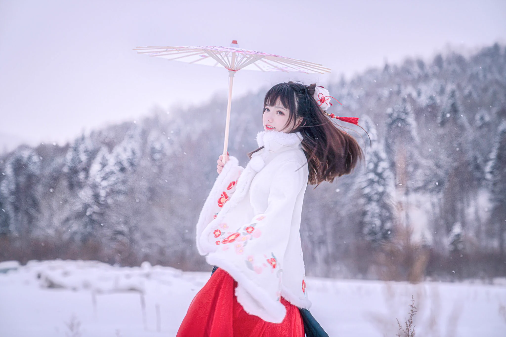 昔去雪如花，　　　　今来花似雪。 https://t.co/ZSACsLfcwW