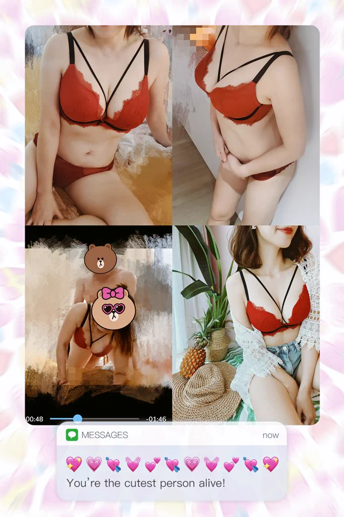 果然蠻滿意的，沒有很露乳(比較像1/2罩杯)但紅色黑框真的搭😅😅其實很適合當白襯衫的內搭今天就穿去上班😄😄😄 https://t.co/aBrNcqQVyj
