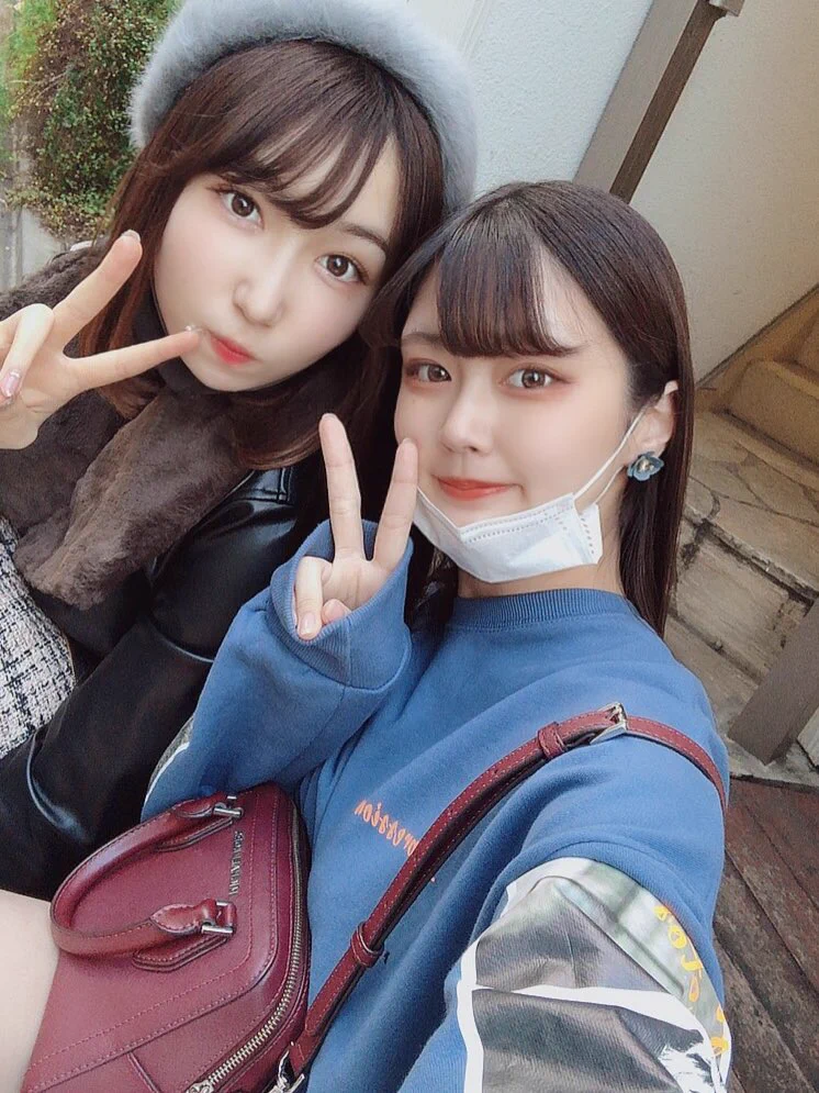遅くなっちゃった😂🙏この間、同じ事務所でまさかの奇跡の同じ高校の麦ちゃんとランチしてきた🙈❤️はじめまして感なすぎて永遠と語ってたね（笑）本当に麦ちゃん可愛くて素敵な人なの😂✨一緒に頑張ろうねって話したの応援宜しくお願いします🥺🌼今月また会う約束してます（笑）♡ https://t.co/t1k6lEeb8i