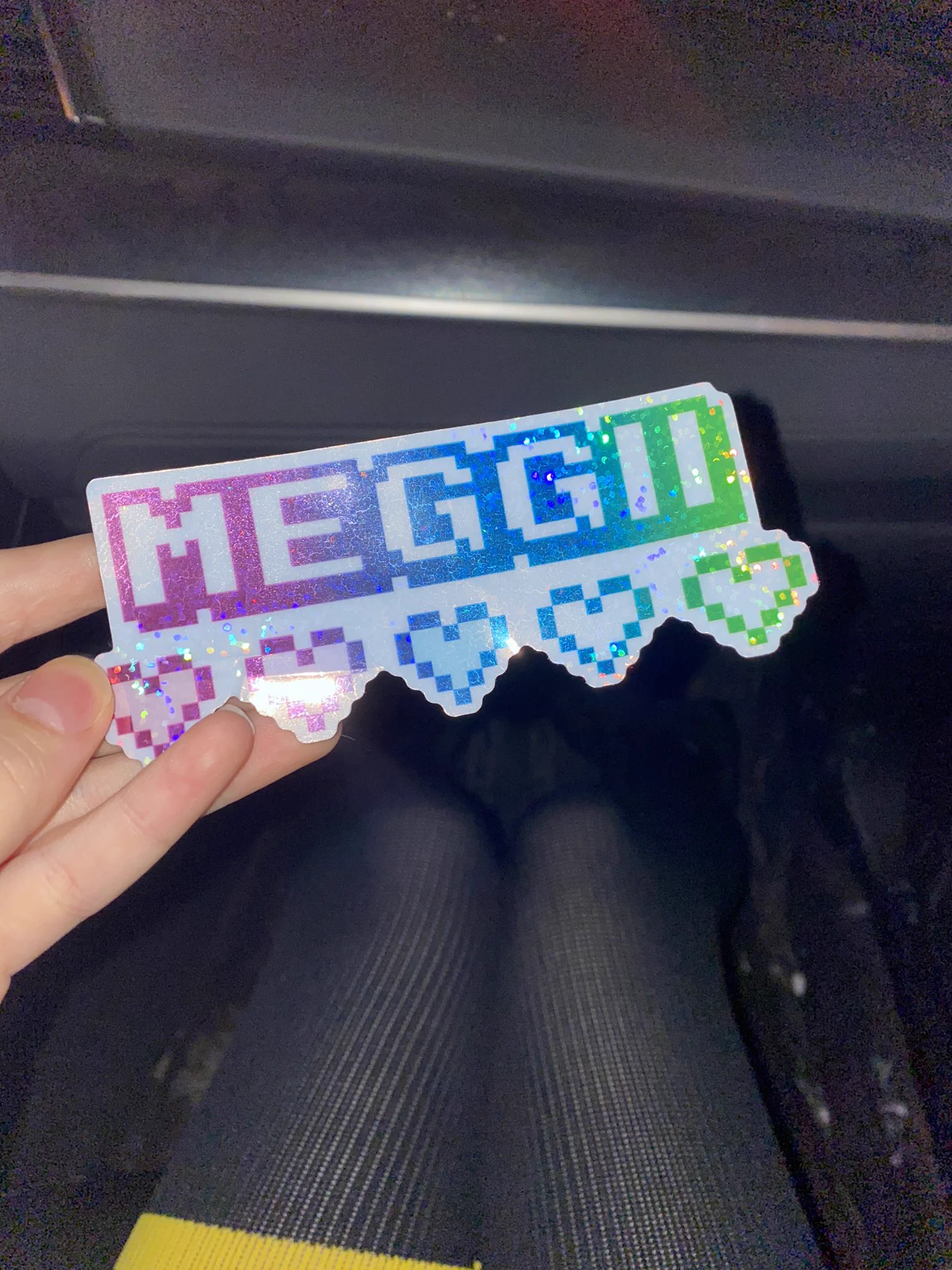Lmao... I just found one of my stickers stuck to my butt.. I don’t know when I sat on it, but it’s probably been stuck for a few hours lol. https://t.co/jnmY3f9F2M