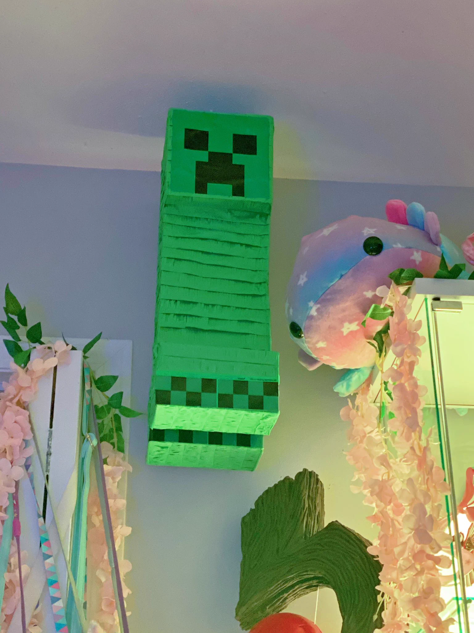 A:Repeat after me.. I am an adult!Me: I am an adult!A:Adults don’t have creeper piñatas as decor!Me:..... https://t.co/ePYSSQNbyf