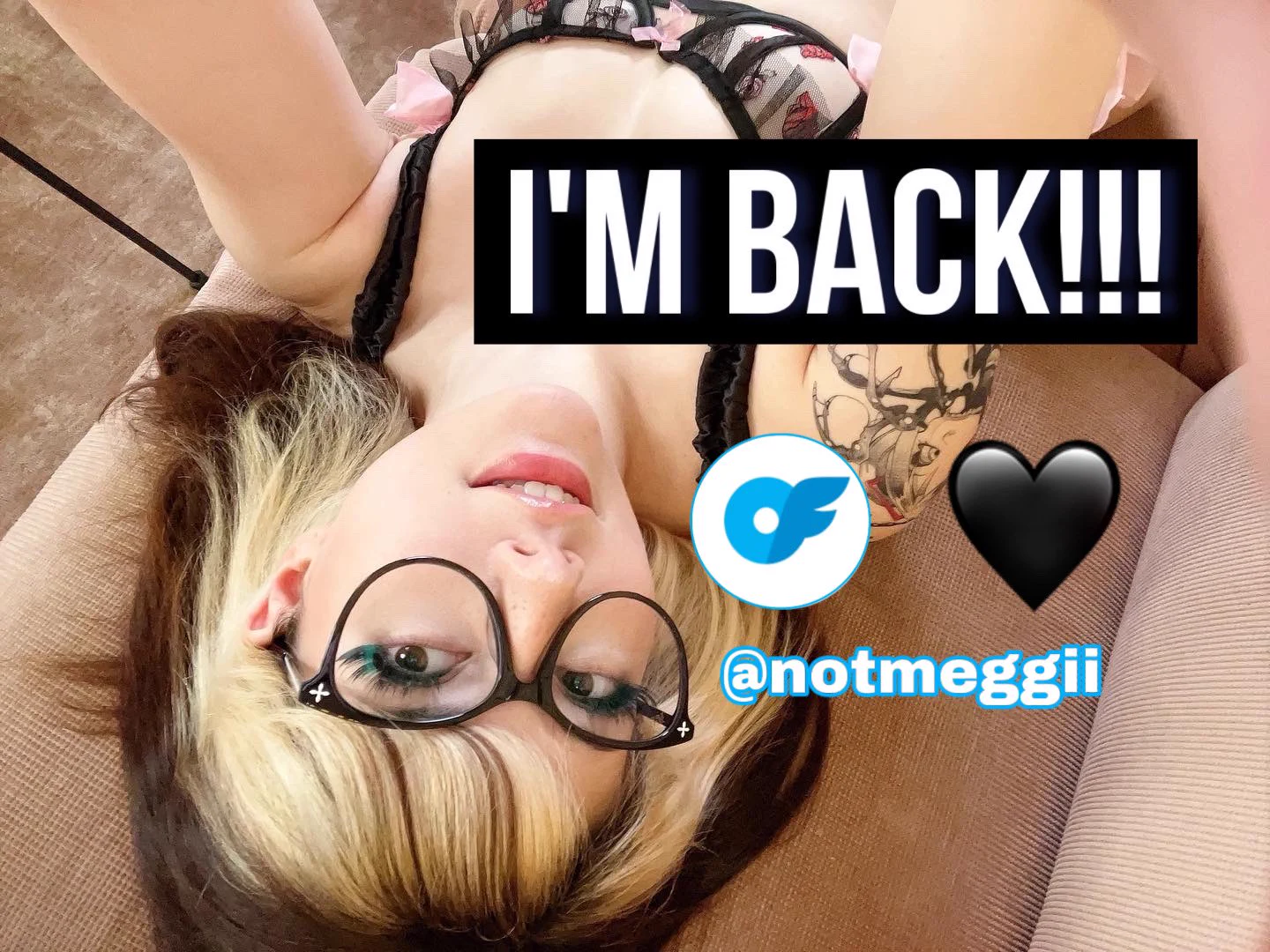 EeeeEEEEPPPPP!!! Excited to announce I’m officially RE-LAUNCHING MY Only Friends :3!!!! It’s free and lewd as HECK MY GUY!!!! 🖤🖤🖤 https://t.co/V7wU8z1yes